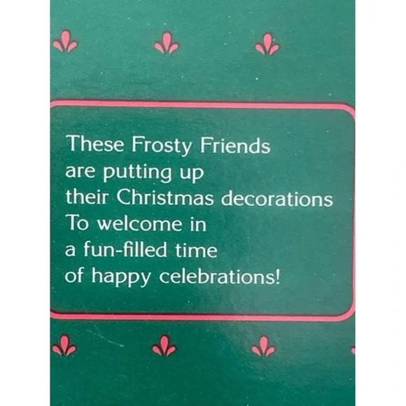 Hallmark Ornament 1988 FROSTY Friends ESKIMO and POLAR - Picture 5 of 10